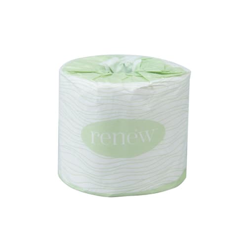 Renew 2-Ply Toilet Paper, 550 Sheets Per Roll